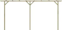 vidaXL Zahradní pergola 410x40x203 cm dřevo