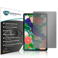 Slabo Blickschutzfolie für Samsung Galaxy Tab S7 FE (Wi-Fi | 5G) | Samsung Galaxy Tab S7+ | Galaxy Tab S7 Plus SCHWARZ "View Protection" Displayfolie Schutzfolie Folie