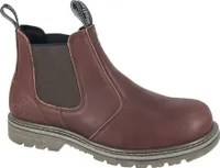 Woodland - Herren Stiefeletten, Robustes Leder DF2127 (48 EU) (Dunkelbraun)