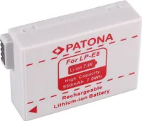Aku Canon LP-E8 950mAh Li-Ion