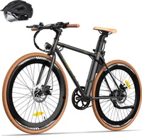 E-road bike 27,5 palcové elektrické kolo do 60 - 90 km pánské e-kolo Vodotěsné IPX3, černé