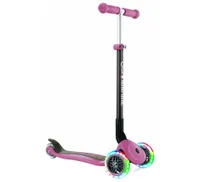 Globber Scooter Ab 3 Jahren Primo Foldable Lights Pastell Rosa
