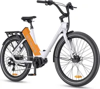 ENGWE E Bike, City E-Bike & E-Hollandrad 260km Reichweite durch 36V 19.2Ah Akku, 250W Mittelmotor Max 25km/h, 27.5 * 2.4 Zoll Reifen, P275