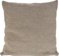 nielsen HOME Kissen Hila gestrickt,50x50 cm,Sand/Antik Grau,100% Baumwolle,Strick,® Standard 100,+ Füllkissen