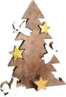 Rituali Domestici Weihnachtsbaum aus Holz mit Engeln H235500009