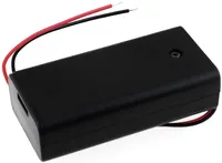 PerfectHD Batteriehalter - AA Batteriefach - 2X AA Mignon - mit EIN- und  Ausschalter - 10 Stück in einem Set - schwarz: : Elektronik & Foto