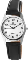 Classique Herrenuhr mit Kunstlederionsarmband