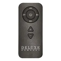 Deluxe Homeart Fernbedienung für LED Kerzen schwarz