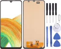 Für Samsung Galaxy A33 5G Display Full LCD ohne Rahmen Einheit Touch Ersatzteil Reparatur Schwarz (FINGERPRINT FUNKTION WIRD NICHT UNTERSTÜTZT!!!!!)