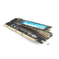 BRAINZAP M.2 M2 NVMe SSD na PCI-E PCI-Express PCIe 3.0 x16 Adaptér konvertorovej karty M, M+B Key