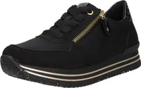 Remonte sneaker damski niski czarny