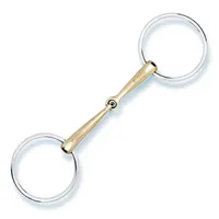 Stübben SteelTec Wassertrense Einfach Gebrochen 16 mm Gebiss Sweet Copper 12,5 cm