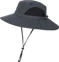 Freetoo Fischerhut Sonnenhut Herren Damen Faltbar Safari Hut Gartenhut UV Schutz Sonnenschutz Hut Sommerhut Breite Krempe Outdoor Anglerhut Wanderhut