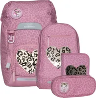 Beckmann Classic Maxi 28 L Schulrucksack Set 5-tlg. Furry