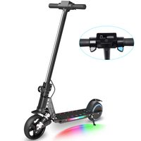 Elektroscooter Kinder 130 Motor 14Km/h Elektroroller LCD-Display E Scooter Für Kinder  Und Jugendliche Bis 70kg Klappbar E Roller- Schwarz