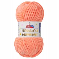 Himalaya Dolphin Baby Wolle 80355 Apricot – Weiches & Dickes Polyester Garn – Perfekt für Häkeln, Stricken & Amigurumi