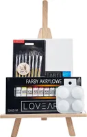 LOVEART Acrylmalset mit Tischstaffelei