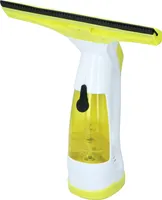 alpina Elektrický čistič oken - dobíjecí čistič oken - 3,7V lithiová baterie - životnost baterie 30 minut - 70ML nádržka na vodu - bílá/žlutá