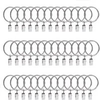 Gardinenringe Vorhangringe, Vorhang Clip für Gardinenstange 38mm