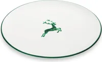 Gmundner Keramik Grüner Hirsch Servierplatte 32 cm