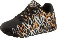Skechers Uno - Metallic Love - Schwarz / Gold Synthetik Größe: 42 Normal