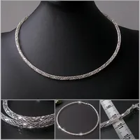 Schmuck Colliers Collier Halskette Kett Silber 925 mit T\u00fcrkisfarbenen Herzen Gesamtl\u00e4nge 44cm 