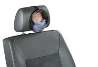 reer baby zrcátko auto černé, stříbrné