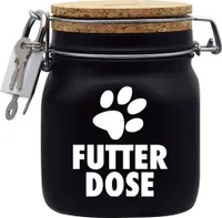 Spardose Geld Geschenk Ideen Futter Dose Schwarz Größe M 0.75 Liter