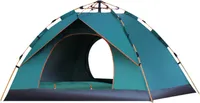 Outdoor-Pop-Up-Zelt Wasserfestes tragbares Instant-Campingzelt fuer 1-2 / 3-4 Personen Familienzelt