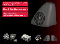 Gladen GA-SU-MB-205-BASIC-CC | SoundUp Mercedes C 205 / A 205 Cabrio / Coupe Plug & Play Soundsystem