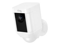 Ring 8SB1S7WEU0 Spotlight Sicherheitskamera inkl. Mikrofon + Lautsprecher (weiß)