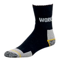 Herren Socken Baumwolle Arbeit work warm atmungsaktiv schwarz jede Größe 39-50 