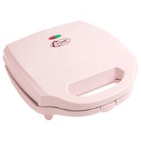 Bestron Gugelhupf Maker, Waffeleisen für 6 süße Mini-Küchlein, mit Antihaftbeschichtung, 900 Watt, Farbe: Rosa