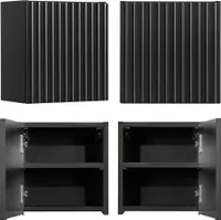 Hängeschrank 30x30cm, schwarz, NEWPORT-56-BLACK