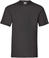 Fruit of the Loom - Pánske tričko "Valueweight" RW9334 (L) (Čierna)