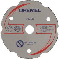 DREMEL DSM 500 Universal-Hartmetalltrennscheibe für DSM20