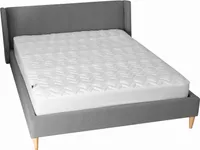 sei Design Matratzenschoner – ergonomisch gesteppt & extra weich – mit Rundumgummi 140x200