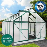 BRAST Gewächshaus Aluminium mit Fundament Kaufland.de