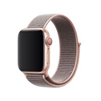 Uhrenarmband für Apple Watch 1/2/3/4/5 42/44mm Watchband Nylon Sport Outdoor Hellrosa