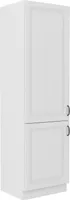 Küchen Hochschrank 60 cm Stilo Weiss Küchenzeile Küchenblock