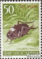 Briefmarken Triest - Zone B 1954 Mi 131 mit Falz Jugoslawische Fauna