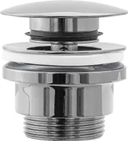 Rea Waschbeckenstöpsel Universal Click-Clack Grey