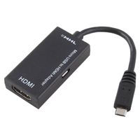 Adaptér MHL Táta pre maticu HDMI, micro USB-B