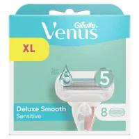 Gillette Venus Deluxe Smooth Sensitive Systemklingen 8er Pack