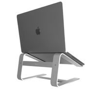 Macally Hliníkový stojan na Macbook / Laptop strieborný