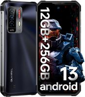 OUKITEL WP27 Outdoor Smartphone 24GB+256GB Helio G99 8500mAh Android 13 Handy Ohne Vertrag 6,8" 120Hz, 20MP IR-Nachtsichtkamera, IP68/NFC/GPS, Blau