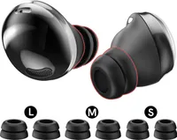 6Set Silikon Ohrstöpsel Für Samsung Galaxy Buds Pro Kopfhoerer Headphone Schwarz