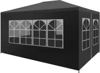 Möbel Partyzelt 3x4 m Anthrazit - Faltpavillon 45100