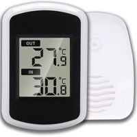 Digitales Thermometer, Innenthermometer, Raumthermometer, Temperaturmonitor Hause, für Wohnzimmer, Garage oder Gewächshaus Reptilienthermometer Retoo