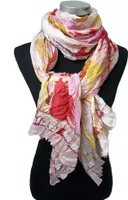 T7008  Schal Seide Tuch Stola Raffschal Wickelrock Schal Pareo Sarong altosa